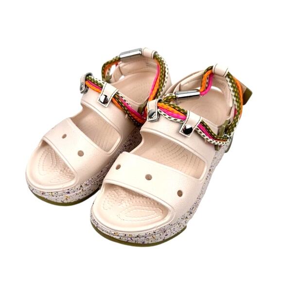 Crocs Platform Sandal Womens Size 7 Hiker Xscape Festival - Picture 1 of 11